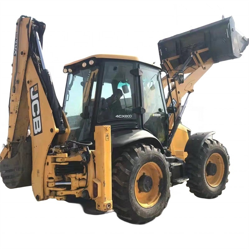8 ton nominale lading Gebruikte JCB 4CX boormachine met lage werktijden en goede conditie
