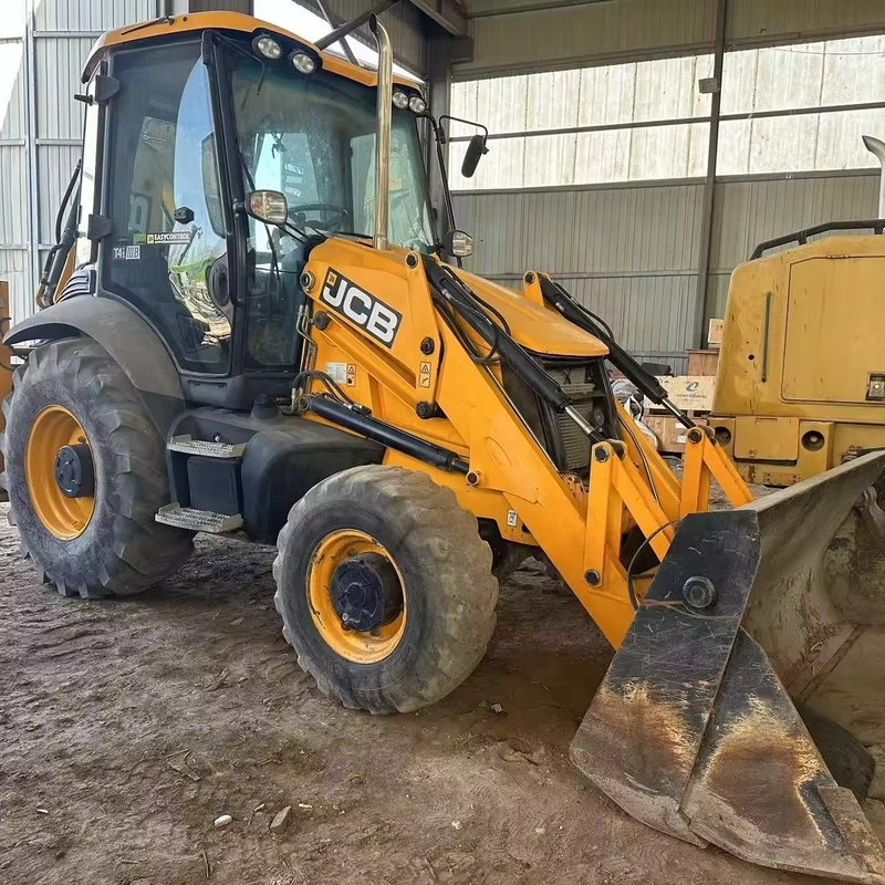 Japan Original Paint JCB 3CX Backhoe Loader met CAT motor in uitstekende staat