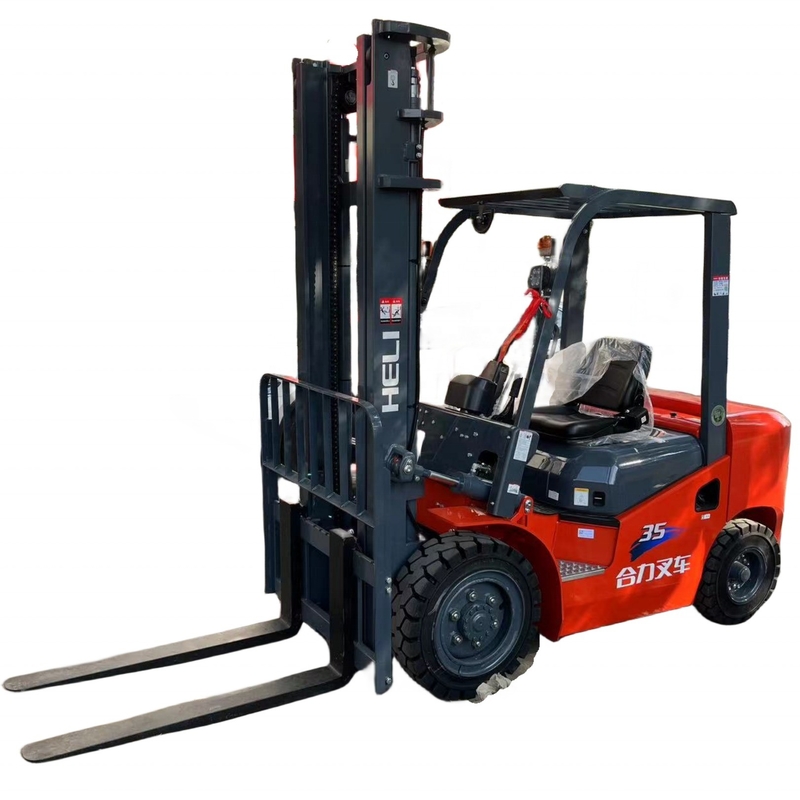 HELI 35 Mini 3,5 ton palletheftruck met lage werktijden en 940 mm vorkbreedte