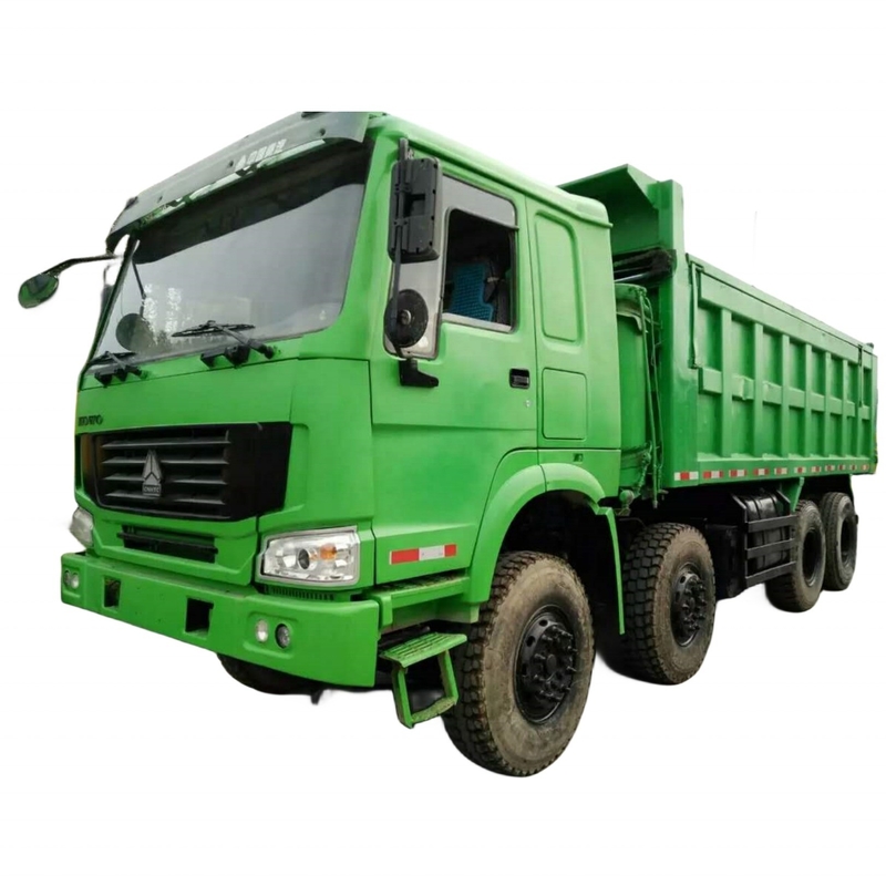 Goedkope 25 ton gebruikte Howo dumptruck met goede conditie en Nabtesco hydraulische klep