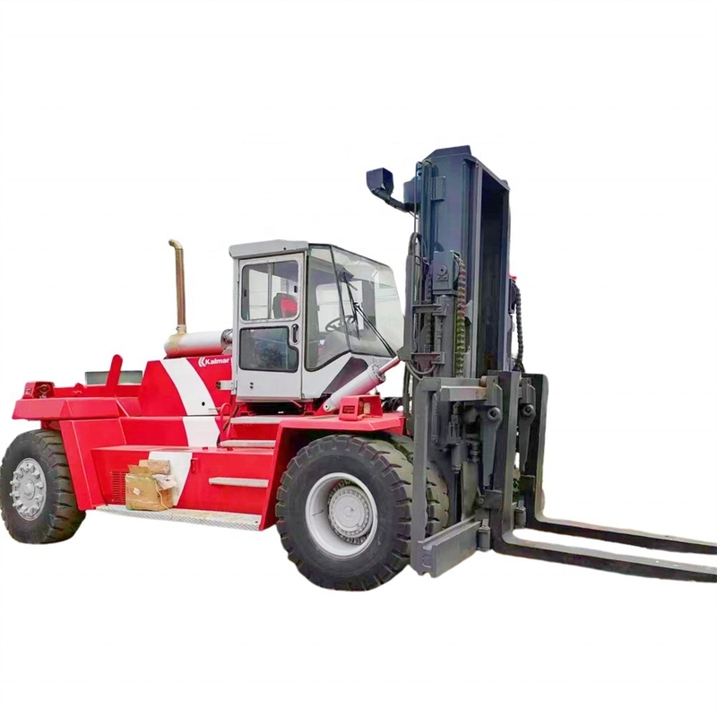 25 ton gebruikte Kalmar zware dieselforklift met originele motor in goede staat