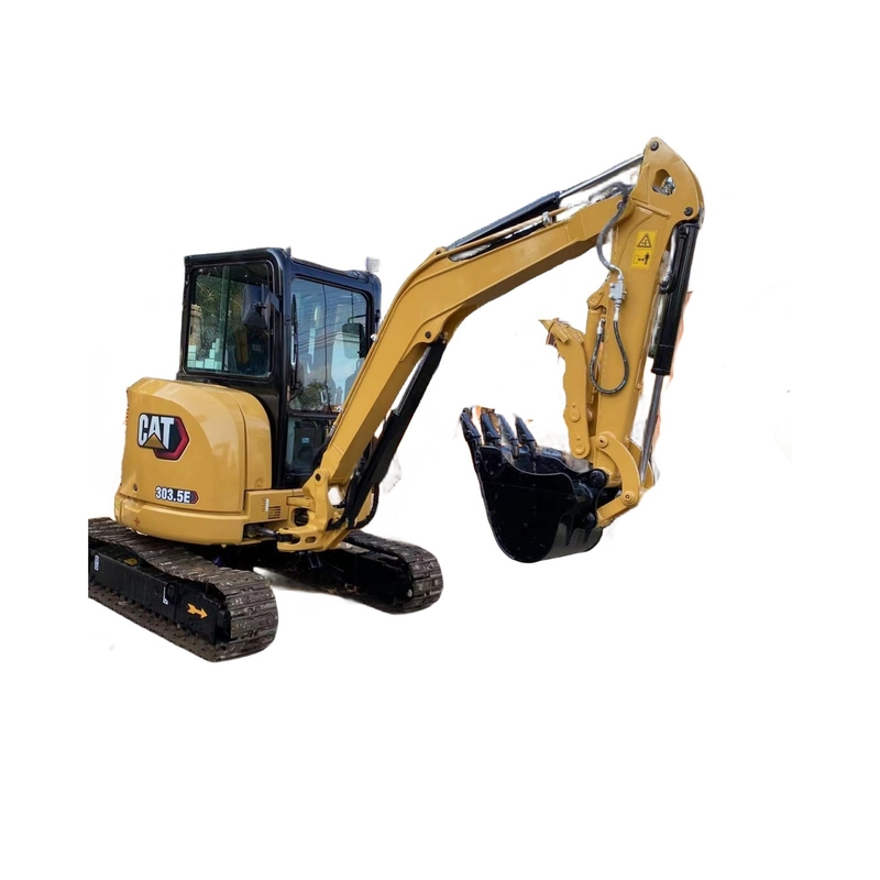 CAT 303.5 Gebruikte graafmachine met Japanse motor en 0.3m3 emmercapaciteit in goede staat