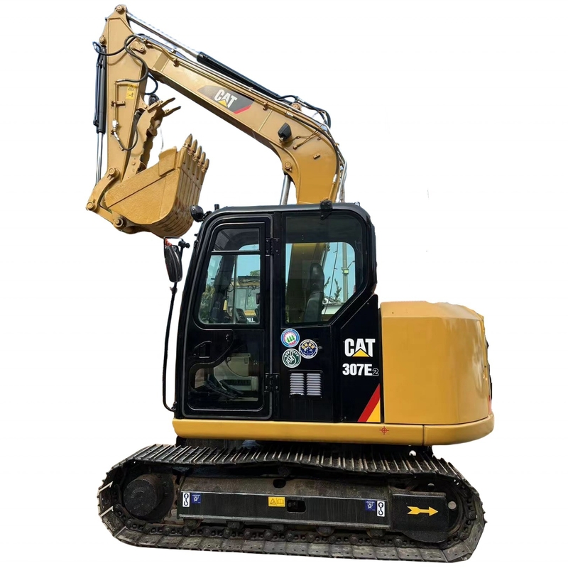 Originele Japan CAT MINI Crawler Digger 307E2 Ton Excavator 7TON Werkkracht 27kW