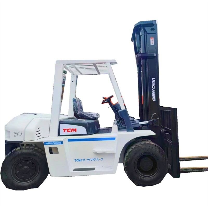 Japan TCM FD70 Gebruikte vorklift in goede staat met originele kleur en 7000 kg gewicht