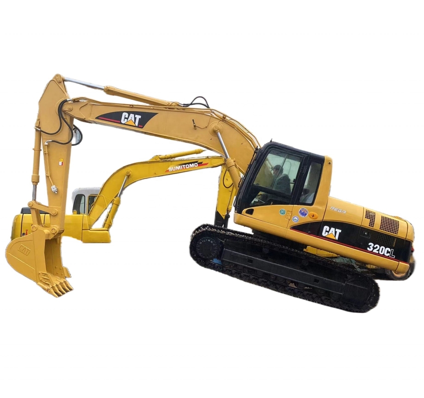 Gebruikte Japan EPA Motor CAT320CL Hydraulische graafmachine Caterpillar 320C CAT320C Originele verf