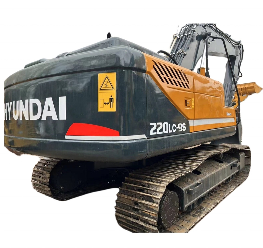 Gebruikt 22 ton Korea Robex220lc-9s EPA Motor Hyundai 220 graafmachine met originele verf