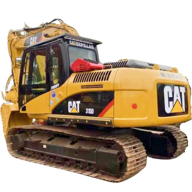 15 ton Hydraulische stabiliteit Tweedehands Japanse originele CAT 315d graafmachine met voordelen