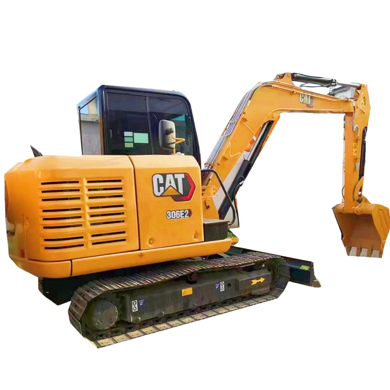 2022 Jaar CAT 306E2 Graafmachine 6000kg Werkkracht Aardvervoermachine op een goede