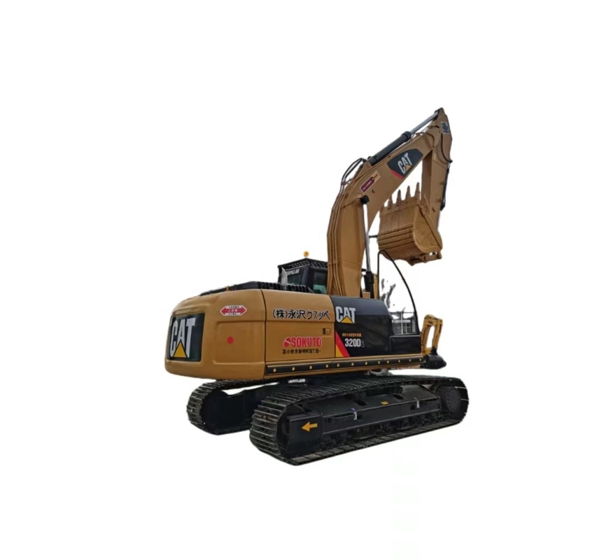 CAT 320D2 Tweedehands graafmachine Originele kleur CAT-motor Mechanische hydraulische kruiper