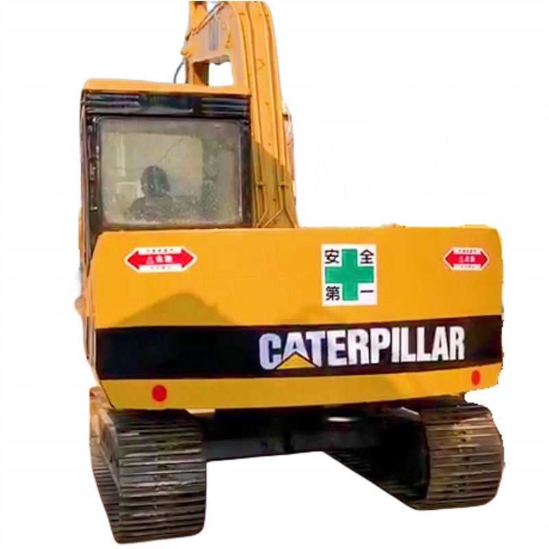 40kw Gebruikte Caterpillar Mini Excavator Tweedehands Digger E70B in originele kleur
