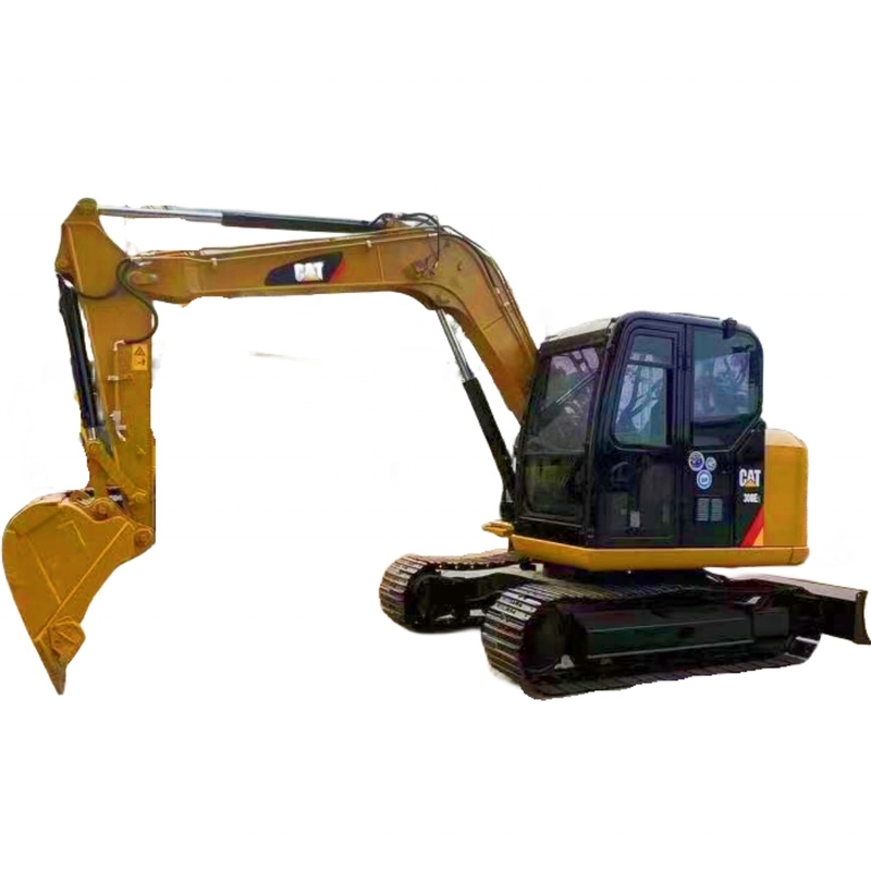 Gebruikte CAT308E2 Crawler Excavator 8 Ton Operating Weight Perfect voor bouwterreinen