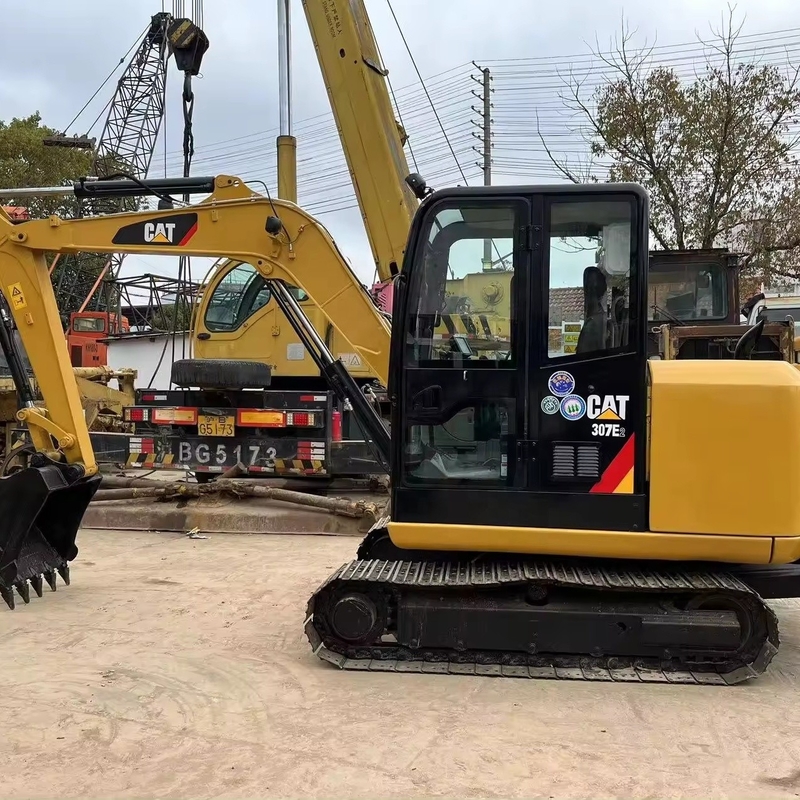 CAT 307E2 Graafmachine 5000 kg Machinegewicht in goede staat voor uw behoeften