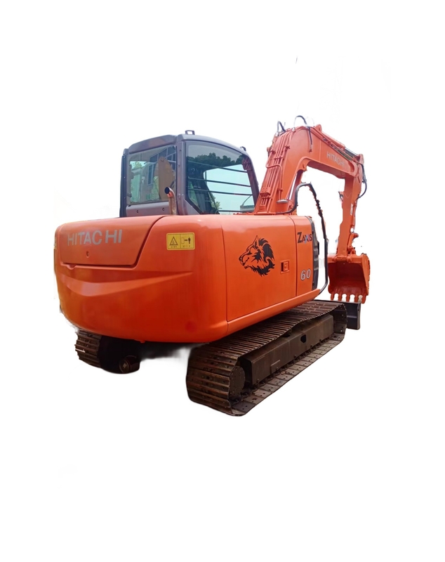Quancai Motor HITACHI ZX60 Crawler Excavator geïmporteerd uit Japan voor de bouw