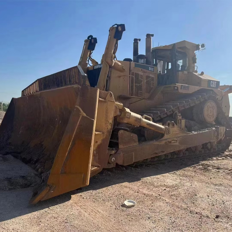 Drukkerijen Hydraulische crawler bulldozer in Japan Gebruikte Caterpillar Cat D11T bulldozer