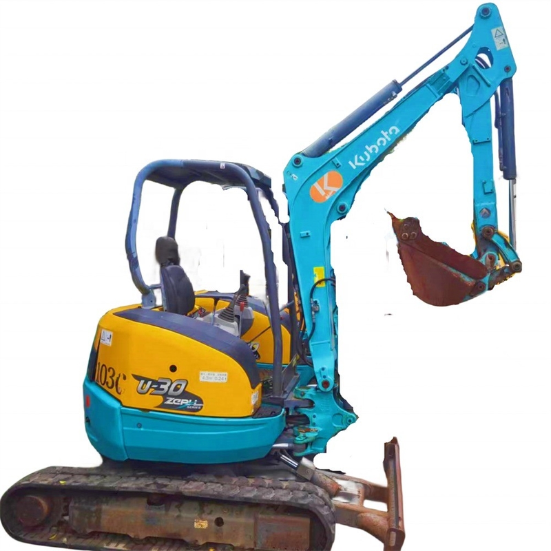 Gebruikte Japan KUBOTA U30 Graafmachine Originele Hydraulische Crawler Digger in goede staat