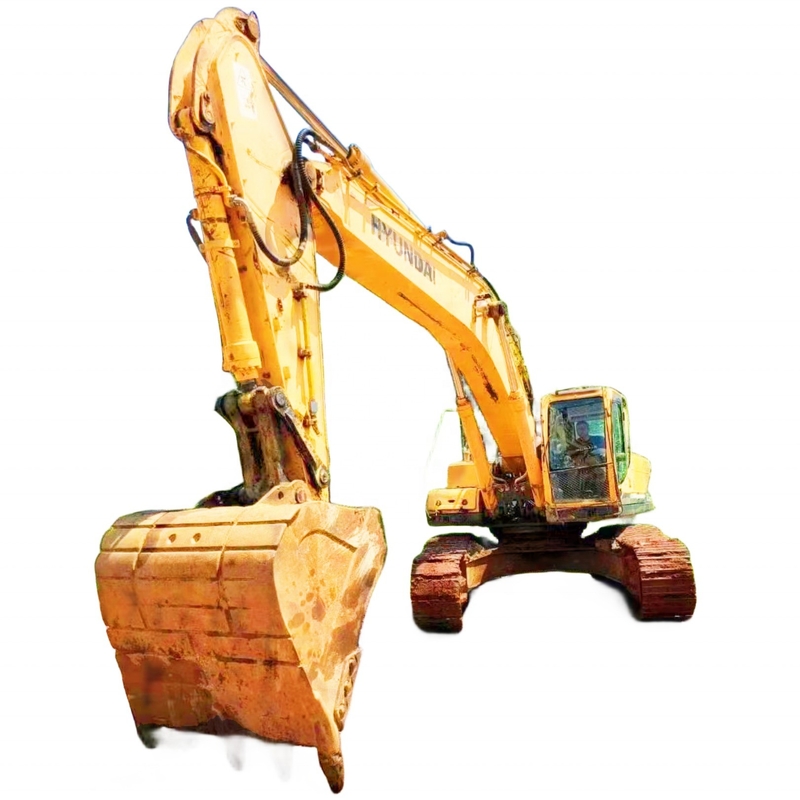 Tweedehands HITACHI 335LC graafmachine geïmporteerd uit Korea