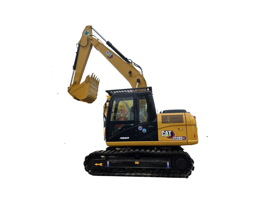 Japan Originele CAT 312D2GC Gebruikte graafmachine met lage werktijden 0-200