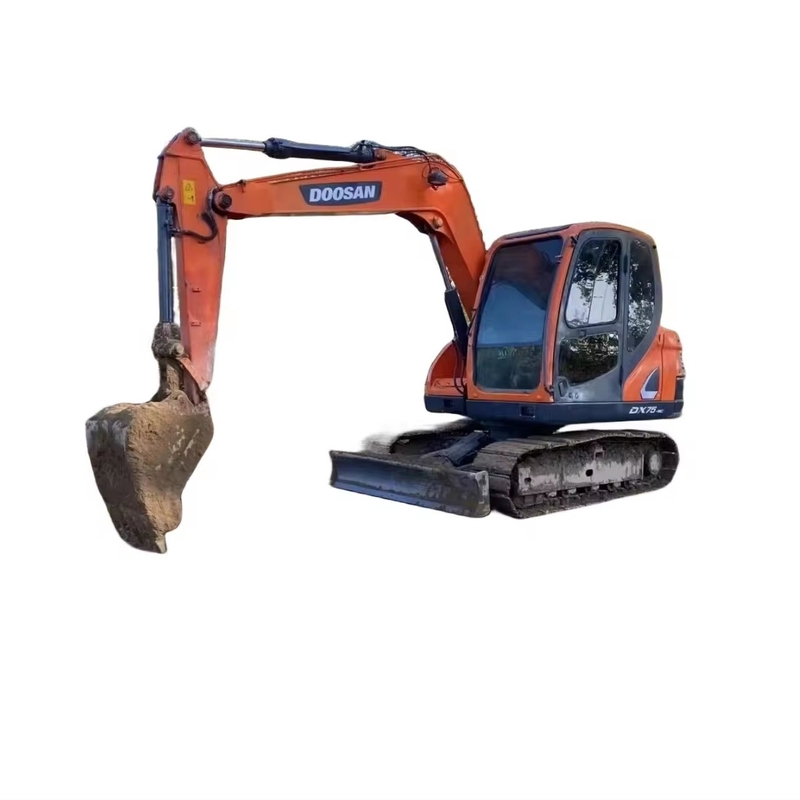 Doosan DX75 gebruikte graafmachine met originele verf en hoge bedrijfsdoeltreffendheid in Japan