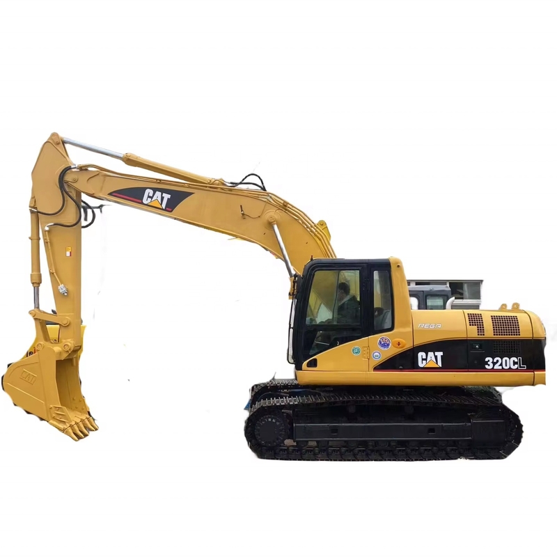 90% Hydraulische cilinder HYUNDAI Gebruikte graafmachine CAT320CL Zware 30 ton Crawler Digger