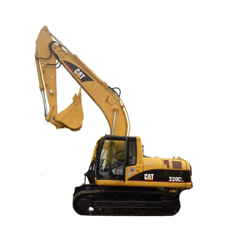 CAT320C Gebruikte Japan EPA Motor Originele verf Hydraulische graafmachine 96KW CATERPILLAR 320C