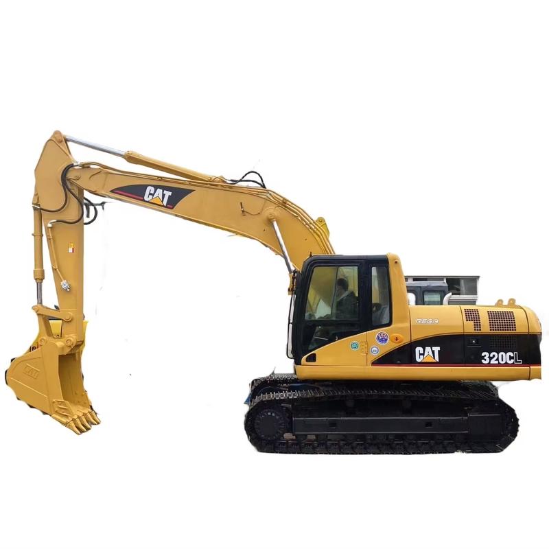 Voordelen lage uren CAT 320CL graafmachine uit Japan met originele verf