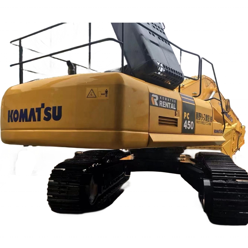 KOMATSU pc450-7 Graafmachine 45 ton Zware machines met weinig werktijden en hydraulische cilinder