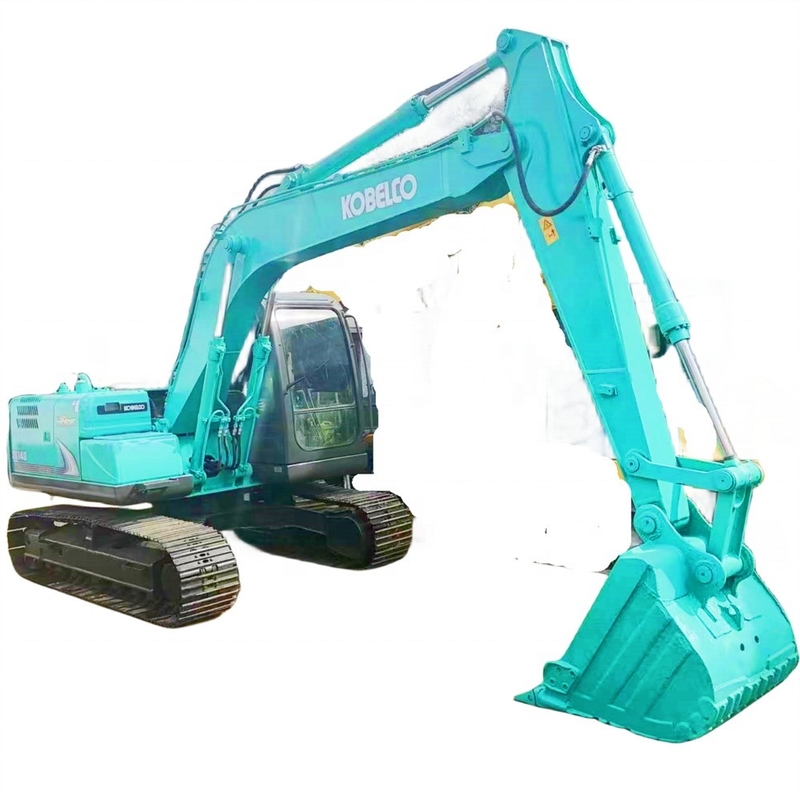 Originele kleur Kobelco SK140 graafmachine Kobelco Hydraulische kruiper Gebruikte graafmachines