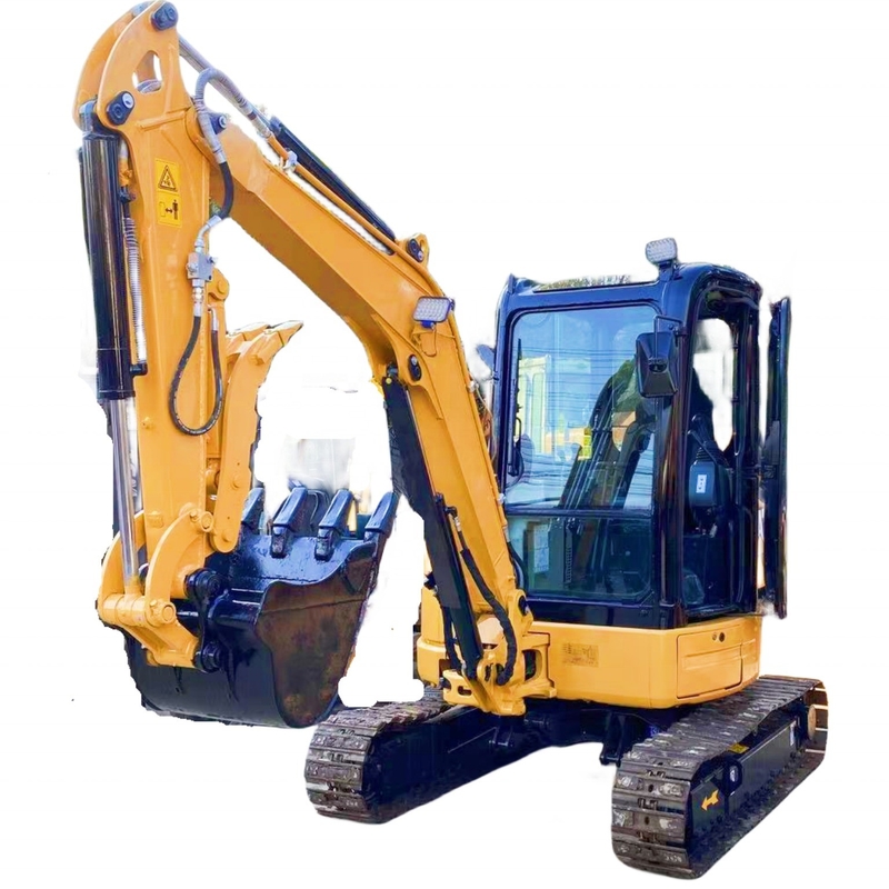 CAT 303.5E Graafmachine Oorspronkelijk Japan 3,5 ton Crawler Digger met CAT Hydraulische cilinder