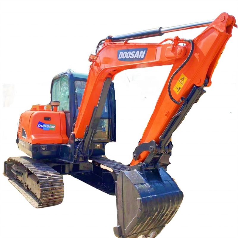 Goedkope Doosan graafmachine DX55 met originele verf en 5,5 ton werkgewicht