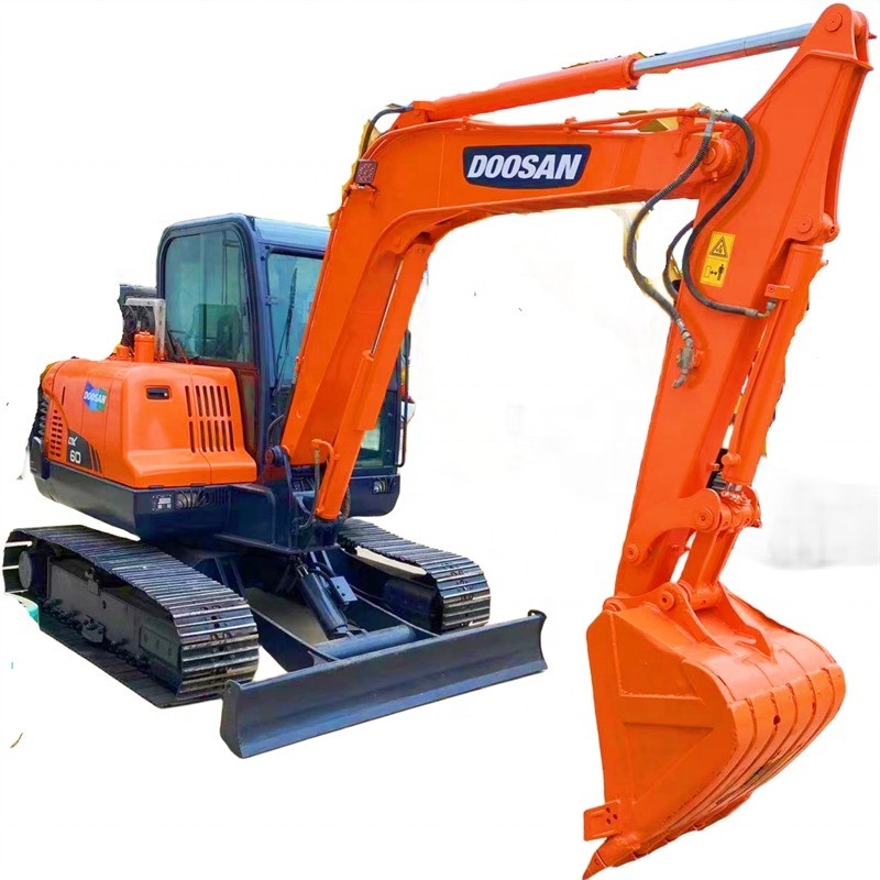 Doosan tweedehands graafmachine Gebruikte graafmachine met hydraulische duim en duurzaam
