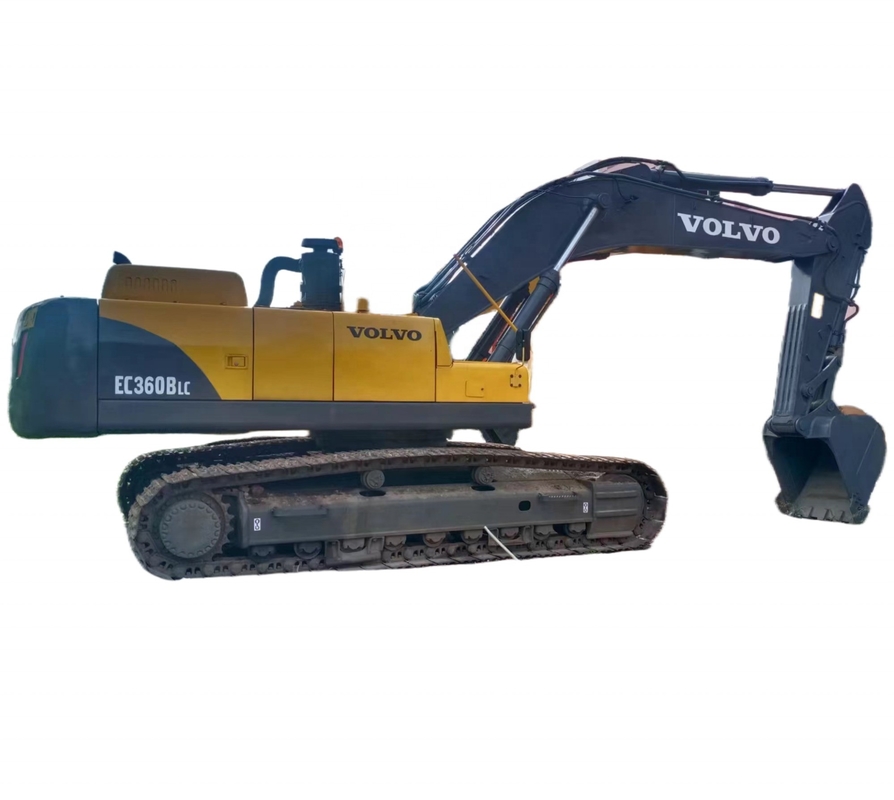 Gebruikte VOLVO EC360B 36TON graafmachine met weinig werktijden en goed onderhouden op voorraad