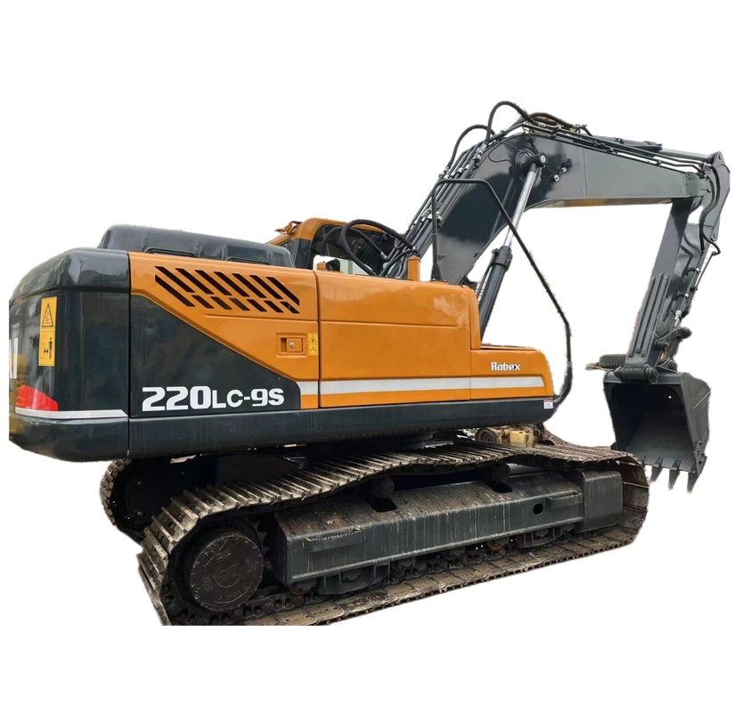 Gebruikte HYUNDAI 220LC-9S graafmachine Crawler Hydraulische graver met en van Original KOREA