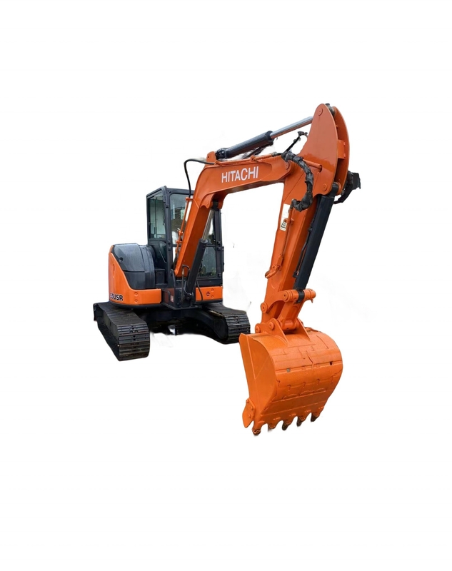Gebruikte HITACHI ZX55 mini graafmachine 5,5 ton kleine graafmachine met een hoge werkend vermogen