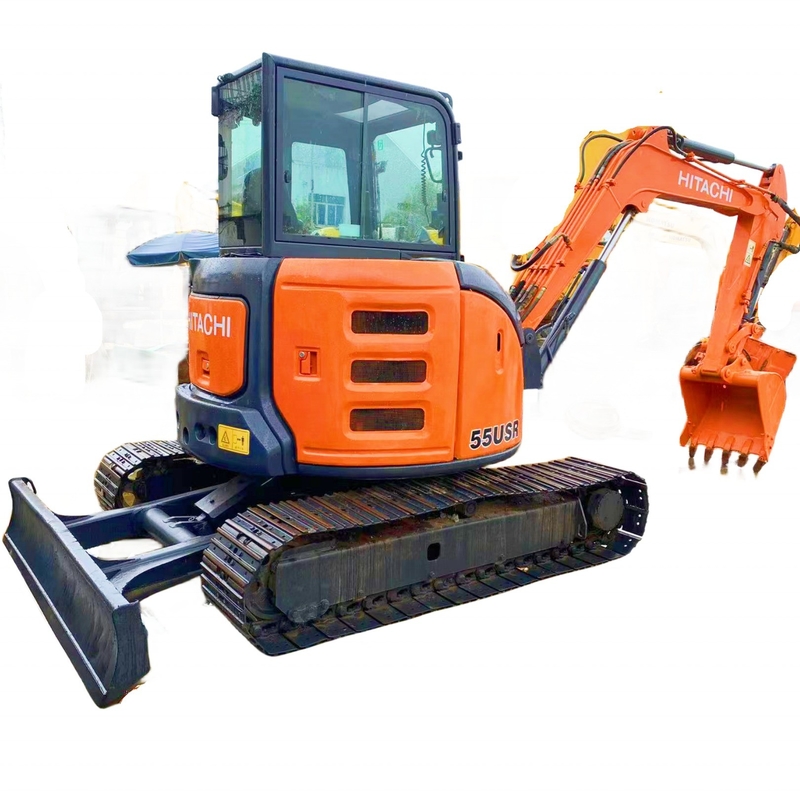 HITACHI ZX55USR mini-graafmachine met een hoog werkvermogen 5,5 ton