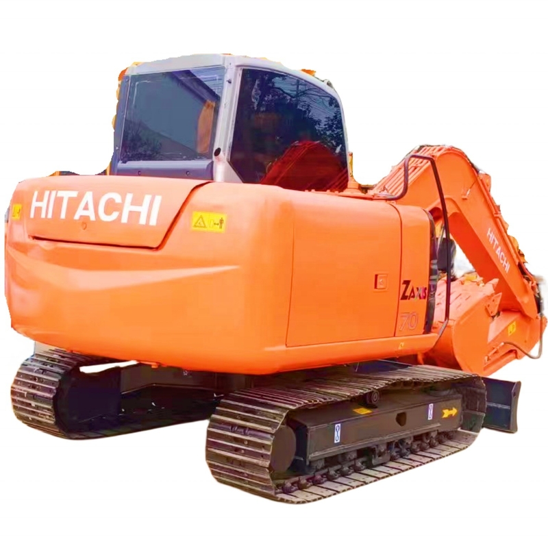 Gebruikte Hitachi ZX70 graafmachine Maximale graafdiepte van 4170 mm en 7 TON bedrijfsgewicht