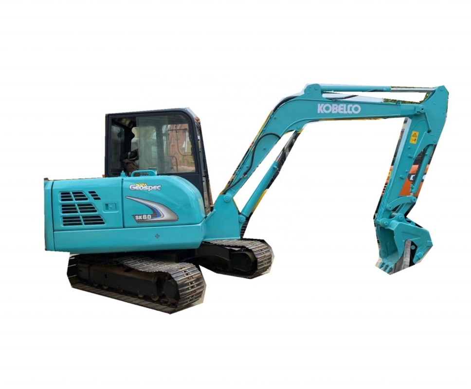 Gebruikte KOBELCO SK60 graafmachine in Shanghai Tweedehands graver met lage werktijden
