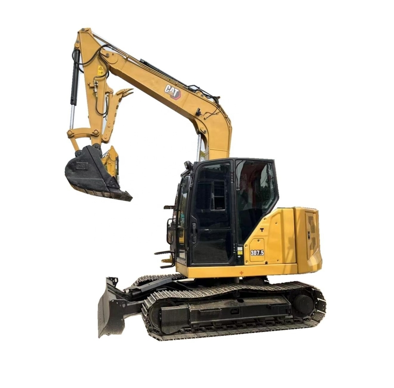 Gebruikte Caterpillar 307.5 mini graafmachine uit Japan