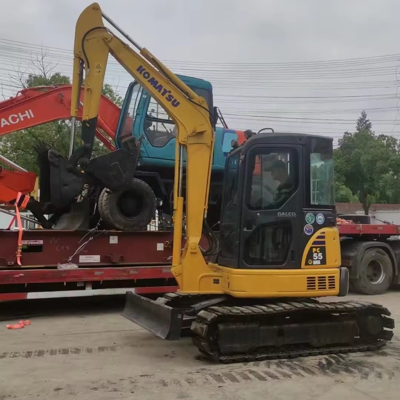Nege werktijden Originele Japanse Komatsu PC55 graafmachine voor bouwmachines Beste