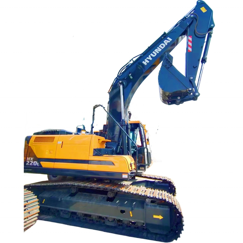 Oorspronkelijke Korea Gebruikte Hyundai HX220L Graafmachine Crawler Digger met en in goede staat