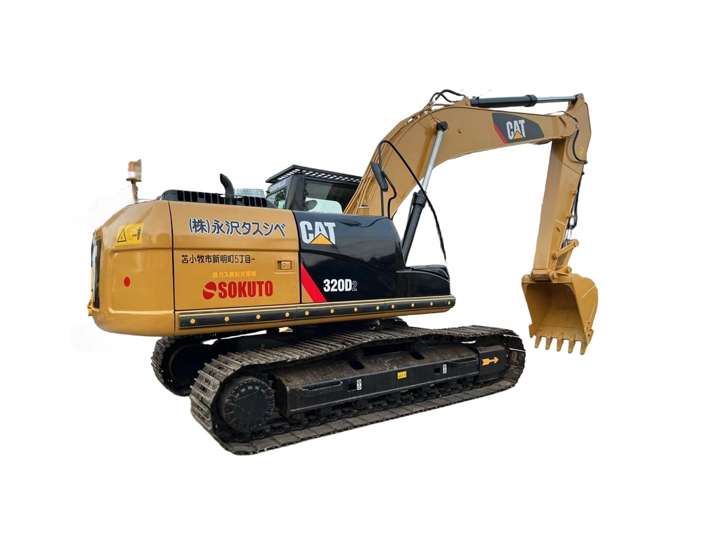 57kW Gebruikte Japan CAT MINI Crawler Digger 320D2 20ton Excavator Caterpillar 320D2 Excavator
