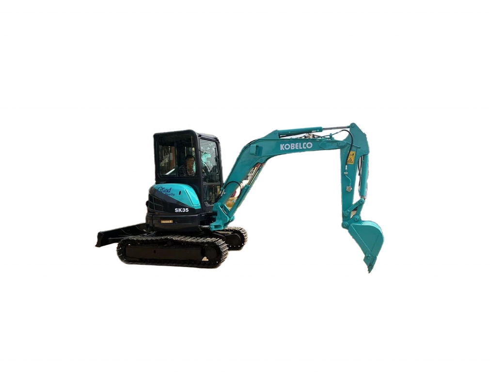 Kobelco SK35 Hydraulische graafmachine 3 ton Crawler Machine met en originele kleur