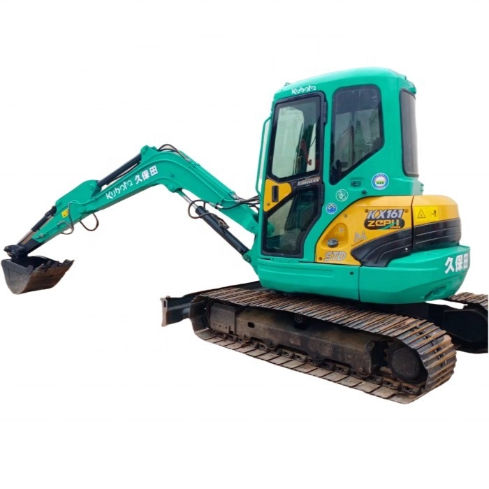 Gebruikte originele Japanse 5ton graafmachine Kubota KX161 met HINO 20kw motor in goede staat