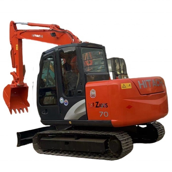 Gebruikte originele Japanse Hitachi zx70 Crawler Excavator met EPA motor en Crawler ontwerp