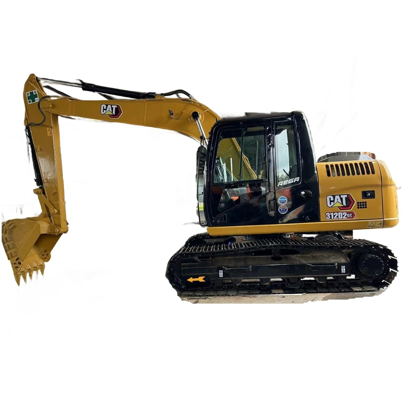 13000 KG Liyuan Hydraulische cilinder Gebruikte mini graafmachine CAT 313D2GC in goede staat