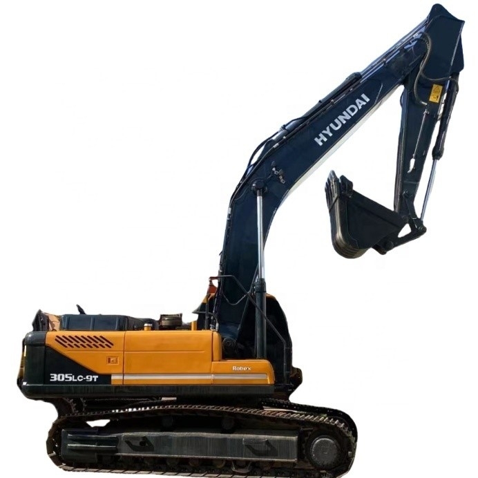 30 ton Hyundai 305LC graafmachine met EPA-motor en originele verf in Guangzho