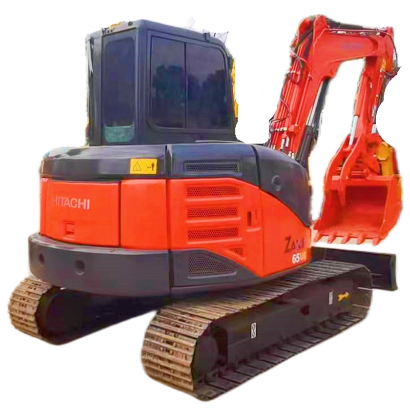 Deft Design Hitachi ZX65U Hydraulische Backhoe Gebruikte graafmachine 0,8 ton Werkkracht