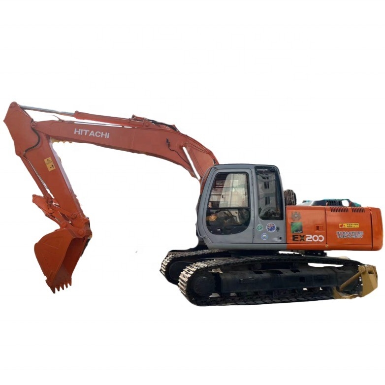 Tweedehands graafmachine bewegende type graafmachine Hitachi EX200 Gebruikte graafmachine