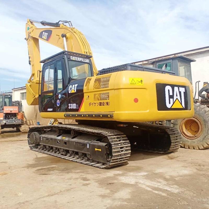 CAT 330D2L graafmachine met Liyuan hydraulische cilinder en Japan motor in goede staat