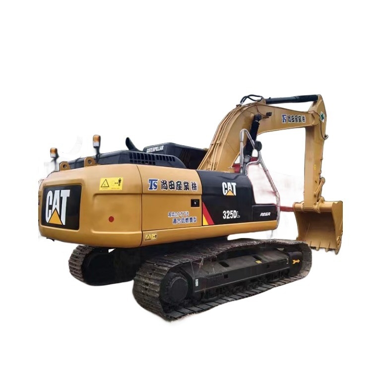 CAT 325d Crawler graafmachine gebruikt in de bouw met lage werktijden en efficiëntie