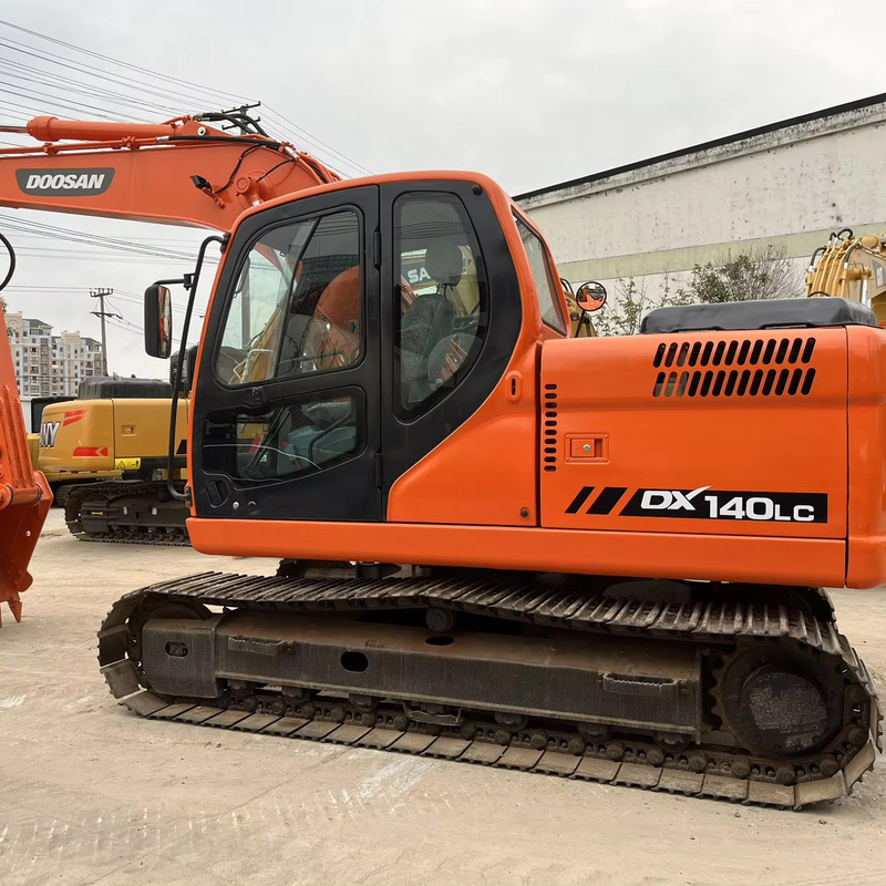 Gebruikte Doosan 140LC Crawler Graafmachine met lage werktijden in perfecte staat